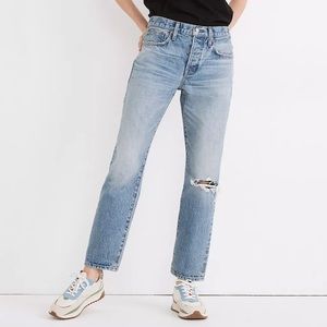 Rivet & Thread by Madewell High Rise Vintage Straight Jeans Selvedge Edition 26